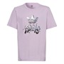adidas Originals Junior Girls Graphic T-Shirt Bliss Lilac