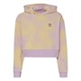 adidas Originals Junior Girls Graphic Cropped Hoodie Bliss Lilac/Almost Yellow