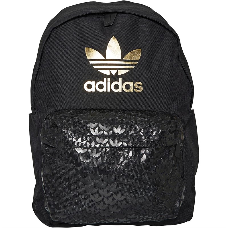 Adidas black best sale and gold backpack