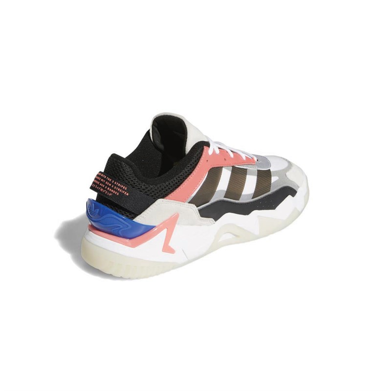 adidas Originals Mens Niteball 2.0 Trainers Footwear White/Core Black/Semi Turbo