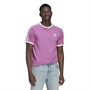 adidas Originals Mens Adicolour Three Stripes T-Shirt Purple