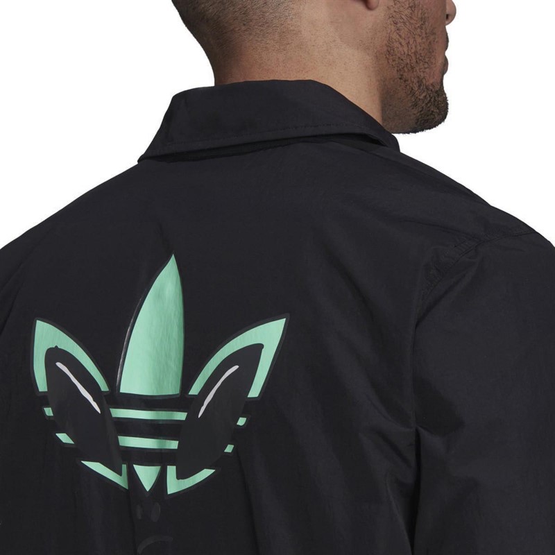 adidas Originals Mens R.Y.V Coach Jacket Black