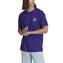 adidas Originals Mens Wander Hour T-Shirt Core Purple