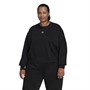 adidas Originals Womens Adicolour Essentials Sweatshirt (plus Size) Black