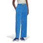 adidas Originals Womens Adicolour 70S Velour Sweat Pants Blue Bird