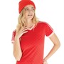 adidas Originals Womens Adicolour 70S Monogram T-Shirt Scarlet
