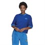 adidas Originals Womens Adicolour 70s Oversized T-Shirt Core Royal