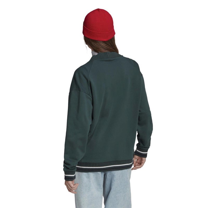 adidas Originals Womens Class Of 72 Cardigan Mineral Green