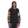adidas Originals Womens X Rich Mnisi Graphic Sweatshirt Black/Multicolour
