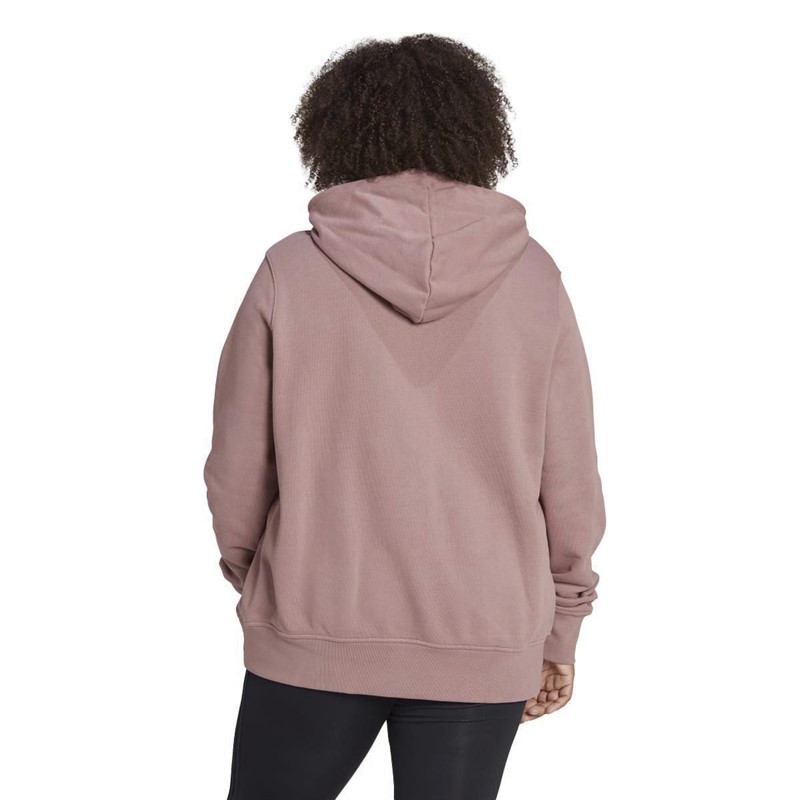 adidas Originals Womens Adicolour Essentials Hoodie (plus Size) Wonder Oxide