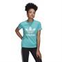 adidas Originals Womens Adicolor Trefoil T-Shirt Semi Rush