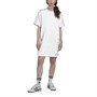 adidas Originals Womens Always Original Laced T-Shirt Dress White
