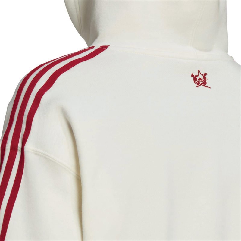 adidas Originals Womens X Thebe Magugu Hoodie Off White