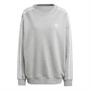 adidas Originals Womens Adicolor Oversized Sweatshirt Medium Grey Heather