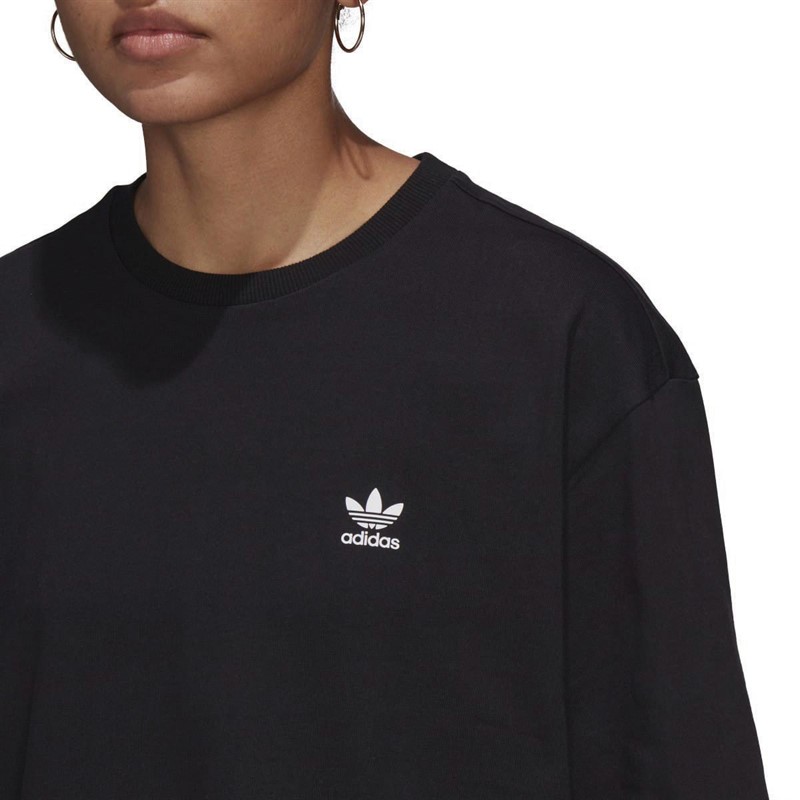 adidas Originals Womens Always Original Loose Fit T-Shirt Black