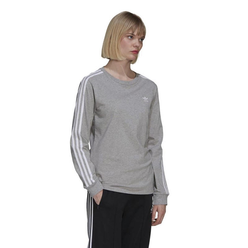 Buy adidas Originals Womens Adicolour Classics Long-sleeve Top Medium ...