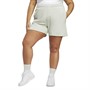 adidas Originals Womens Essentials+ Shorts (plus Size) Linen Green