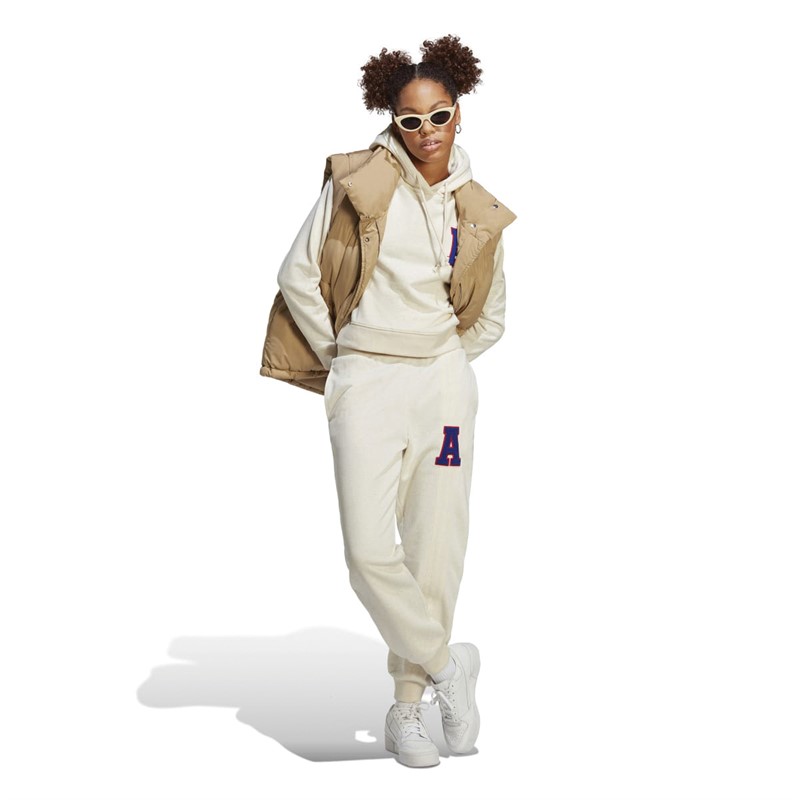 adidas Originals Damskie Women Small Logo Bluzy z kapturami Biały