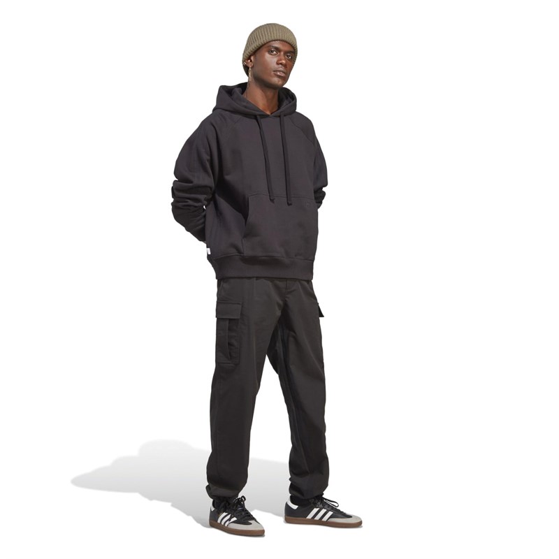 adidas Originals Herre Blue Version Essentials Hættetrøjer Sort
