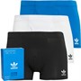 adidas Originals Herre Comfort Flex Bomuld 3 Striber 3-pak Truser Sort/Blå/Hvid