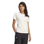 adidas Originals Womens Adicolor Classics Slim 3-Stripes T-Shirt Wonder White
