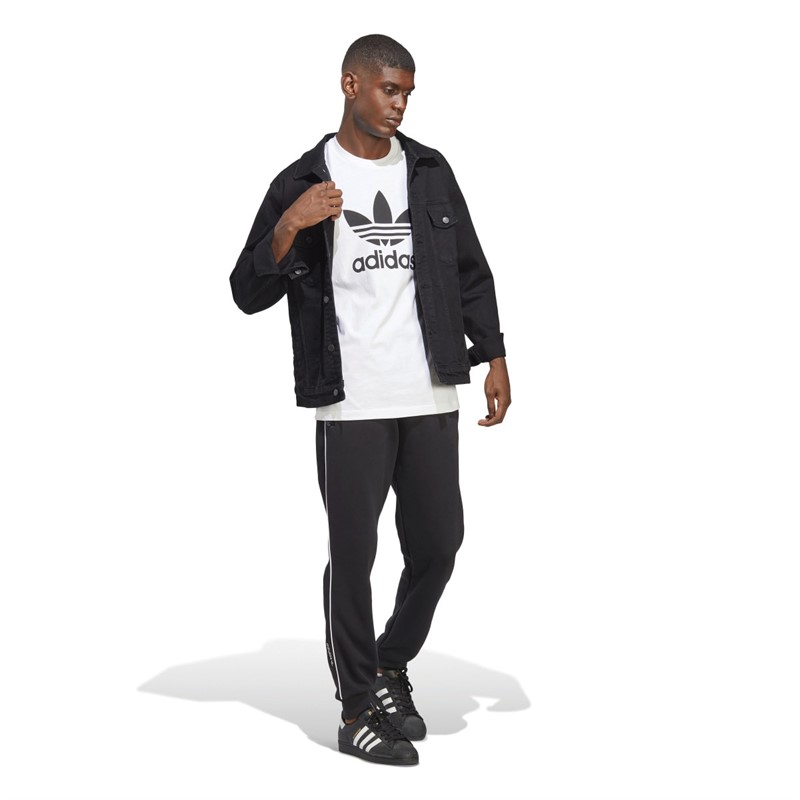 adidas Originals Mens Adicolor Classics Trefoil T-Shirt White/Black