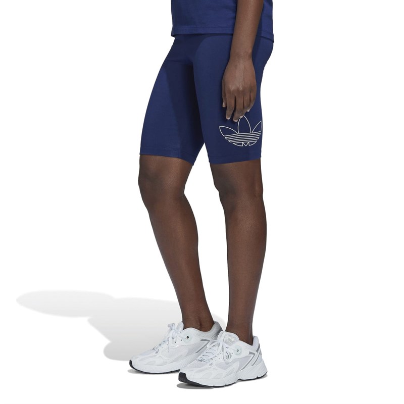 Buy Adidas Originals Womens Trefoil Bike Leggings Night Sky