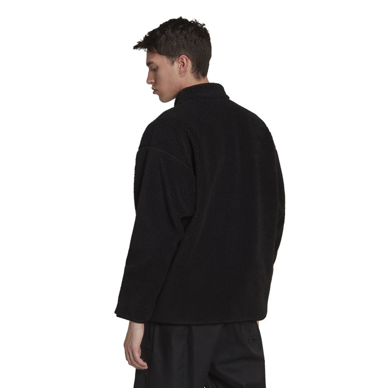 adidas Originals Mens Reclaim Sherpa Jacket Black