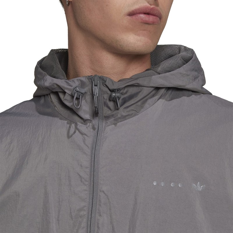 adidas Originals Mens Rifta Reclaim Windbreaker Grey Four