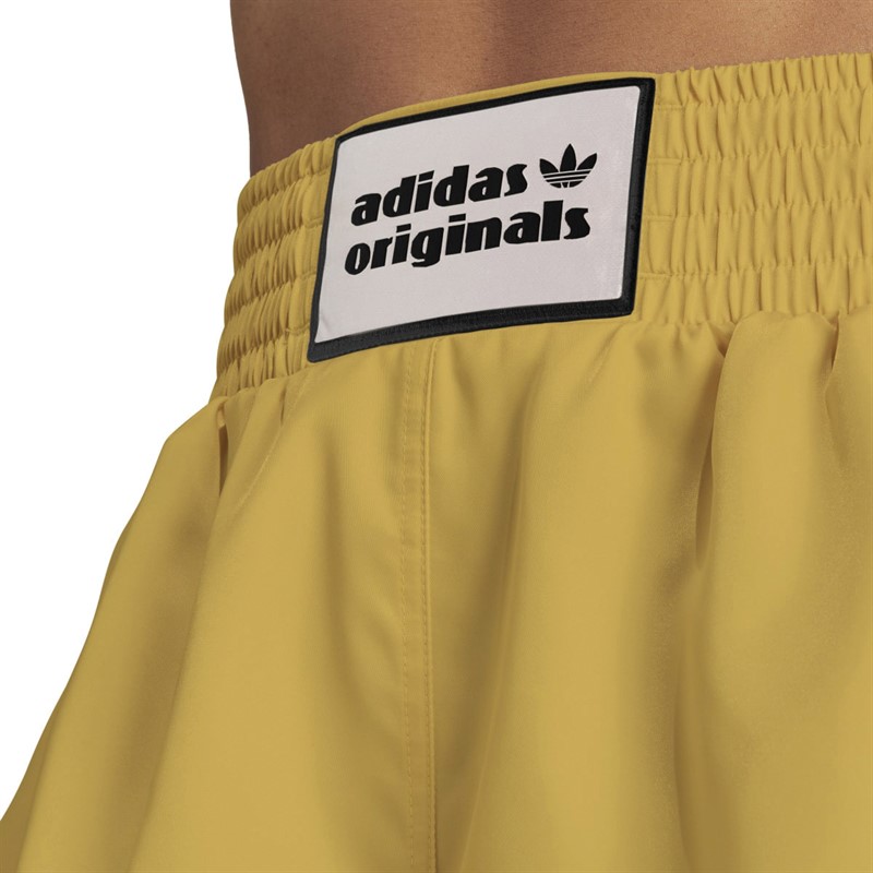 adidas Originals Womens Boxing Shorts Bold Gold