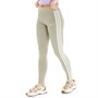 adidas Originals Womens Linear High Waist Leggings Silver Pebble
