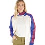 adidas Originals Womens Satin Superstar Track Jacket Wonder White/Lucid Blue