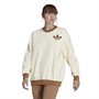 adidas Originals Womens Adicolor 70S Sweatshirt Chalk White
