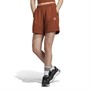 adidas Originals Womens Essentials Fleece Shorts Dust Rust