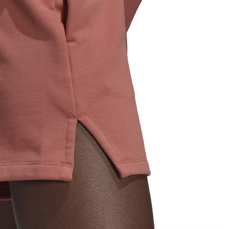 adidas Originals Womens Adicolor Contempo Fleece Shorts Magic Earth