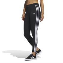 adidas Originals Leggings Damen Adicolor Classics 3-Streifen Schwarz