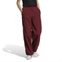 adidas Originals Womens Premium Essentials Nylon Tracksuit Bottoms Shadow Red