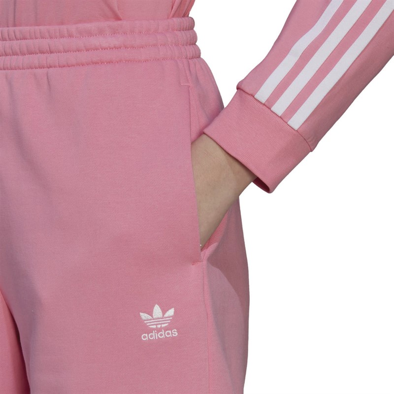 adidas Originals Womens Adicolor Essentials French Terry Shorts Bliss Pink