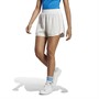 adidas Originals Womens Blue Version Club Shorts Cream White