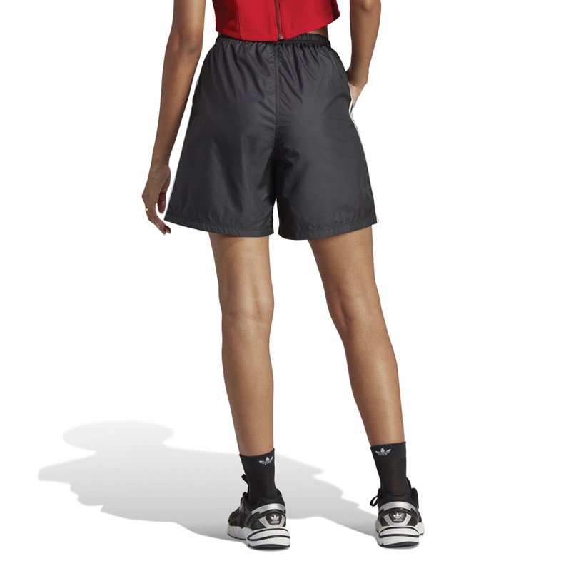 adidas Originals Womens Adicolor Classics Ripstop Shorts Black