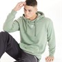 adidas Originals Mens Essentials+ Made With Hemp Hoodie Silver Green