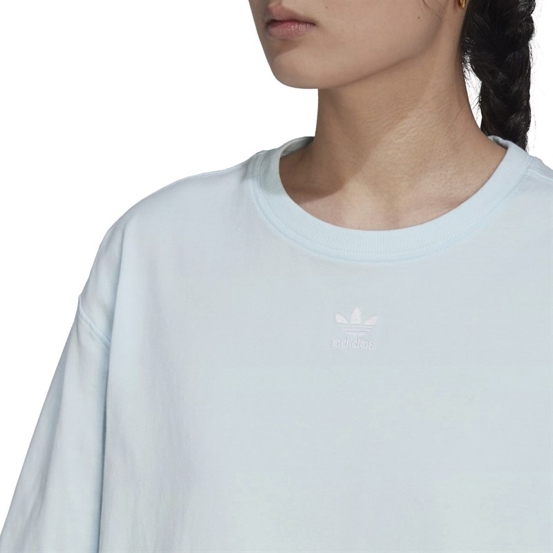 Buy adidas Originals Womens Adicolor Essentials T-Shirt Almost Blue