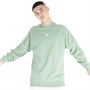 adidas Originals Mens Rekive Crew Sweatshirt Silver Green