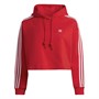 adidas Originals Womens Adicolor Classics Hoodie (Plus Size) Vivid Red
