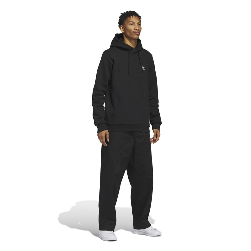 adidas Originals Mens Essential Hoodie Black