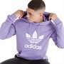 adidas Originals Mens Trefoil Hoodie Magic Lilac