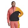 adidas Originals Mens Adicolor Colorblock Track Top Black/Semi Turbo/Bold Orange