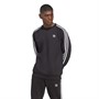 adidas Originals Mens Adicolor Classics 3-Stripes Crew Sweatshirt Black