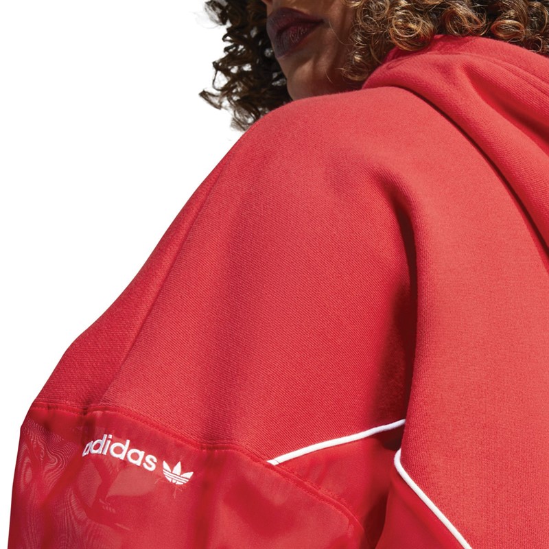 adidas Originals Womens Hoodie Better Scarlet