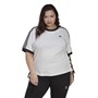 adidas Originals Womens Always Original Laced T-Shirt (Plus Size) White